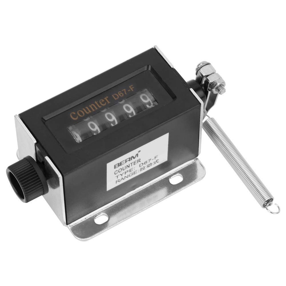 5 Digit Mechanical Counter Resettable Manual Hand Pull Tally Counter5 Digit M...