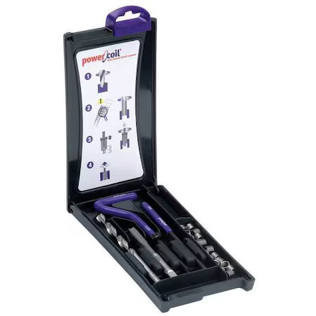Free-Running Helical Insert Repair Kit, Helical Inserts, #2-56, Plain 18-8