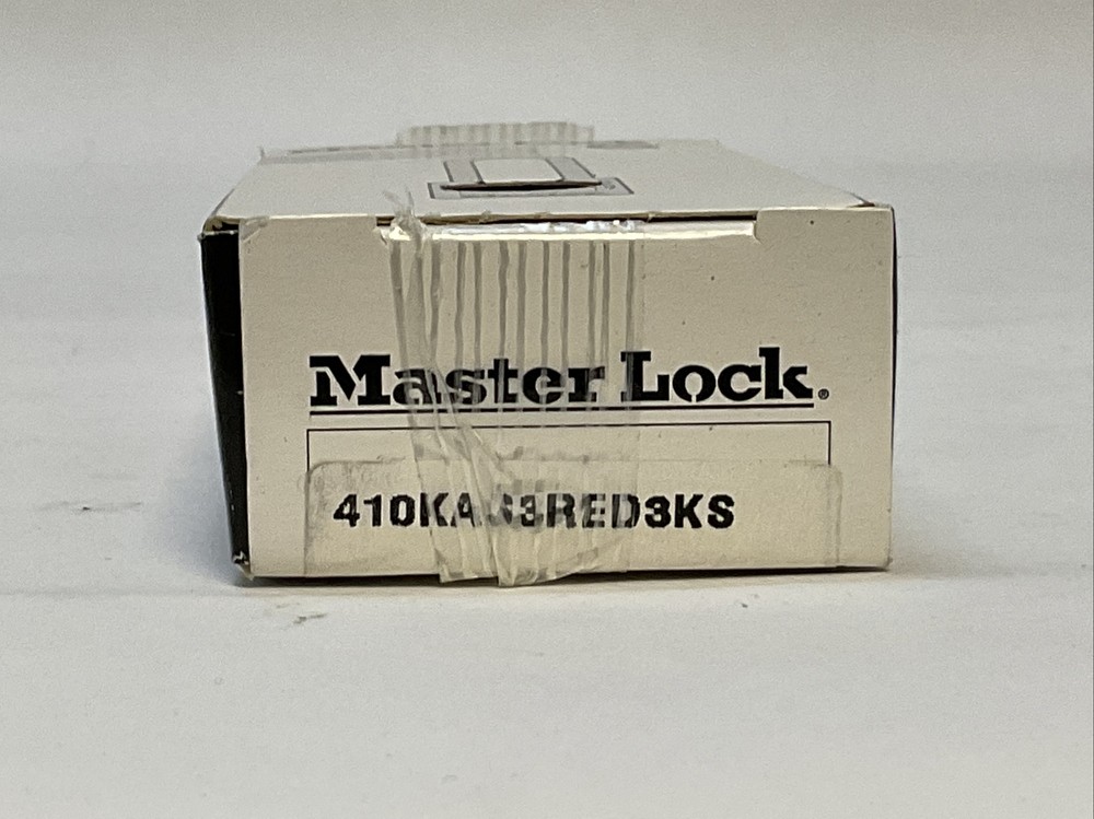 MASTER LOCK 410KAS3RED3KS LOCKOUT PAD LOCK