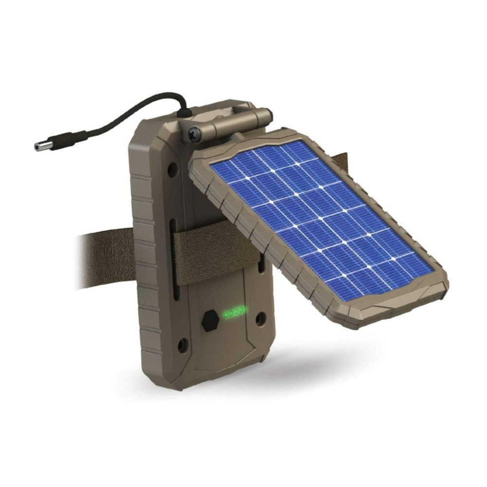 Stealth Cam Lithium Solar Power Panel 6 Pack with Card Reader