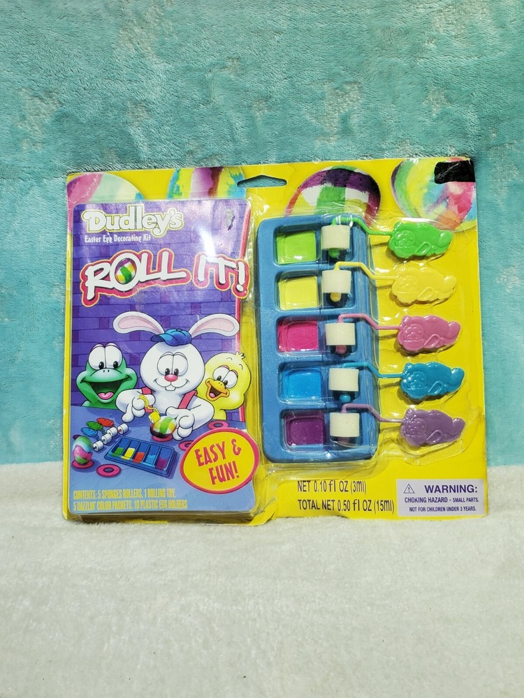 Dudley's Roll It! Easter Egg Decorating Kit NIB