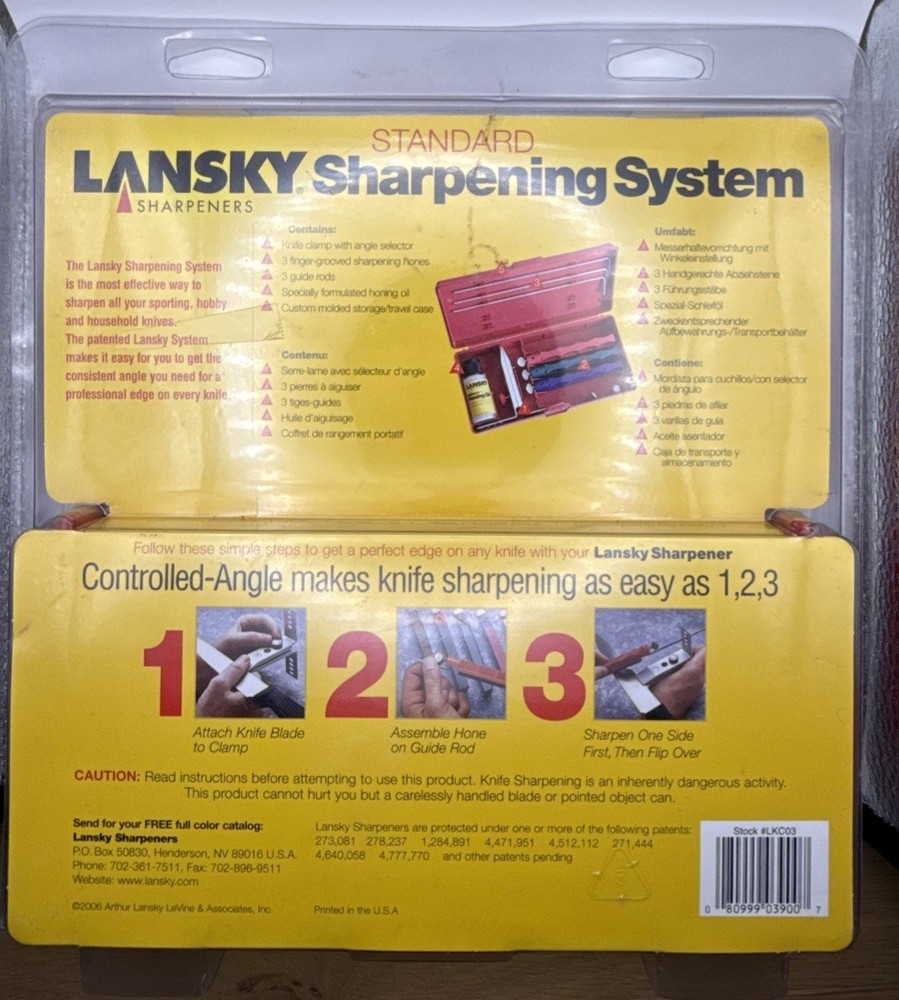 Lansky Sharpeners Standard Sharpening System