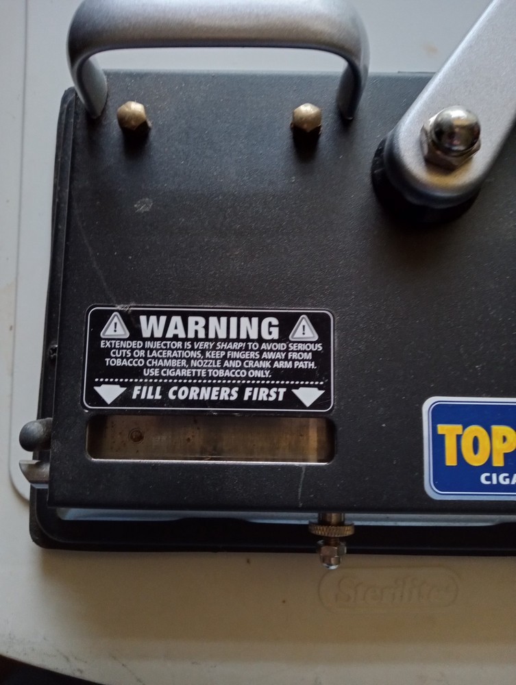 Top-O-Matic Cigarette Rolling Machine