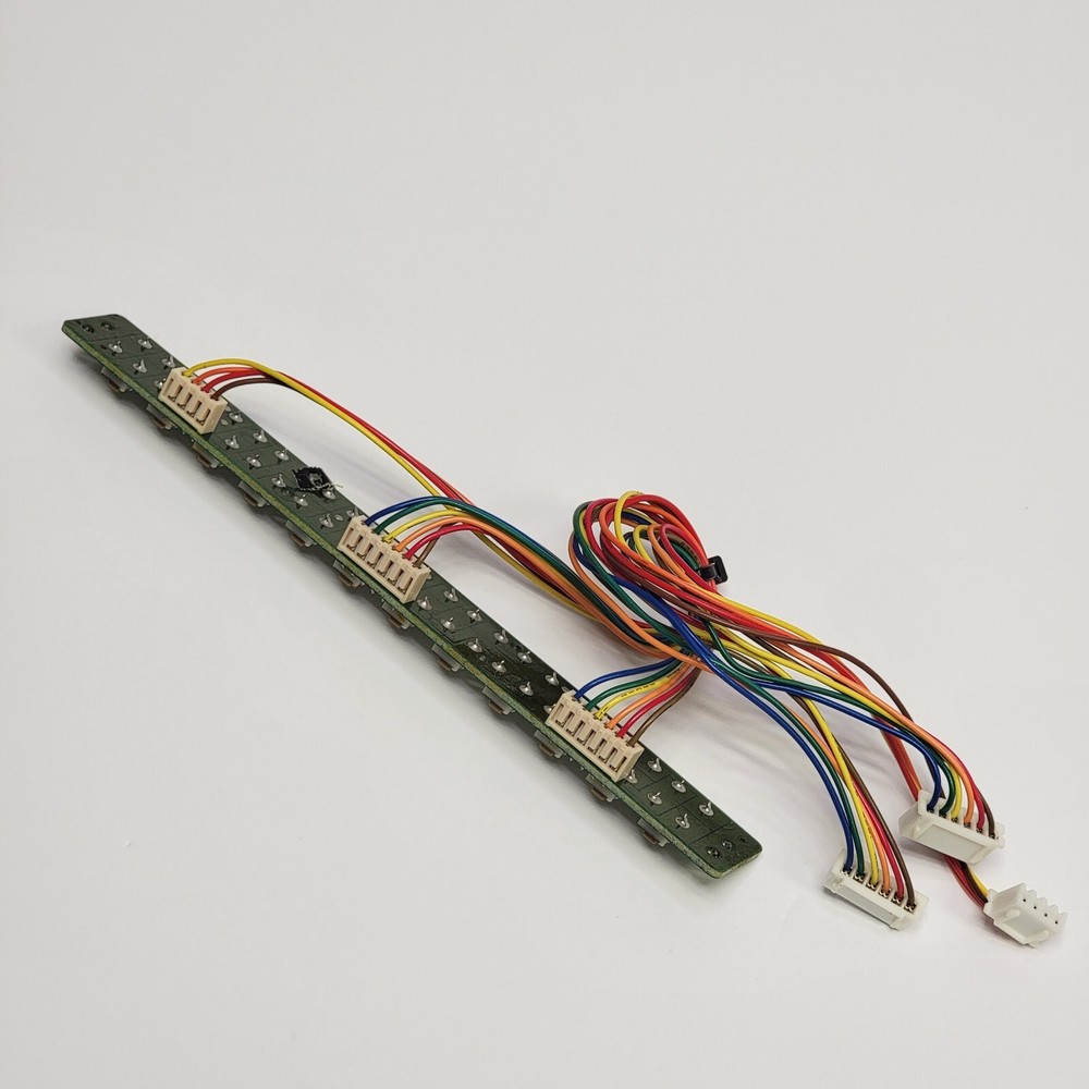 ORIGINAL FRONT PANEL METER LEVEL DISPLAY SWITCH PART - BSR 4000XR EQ Equalizer