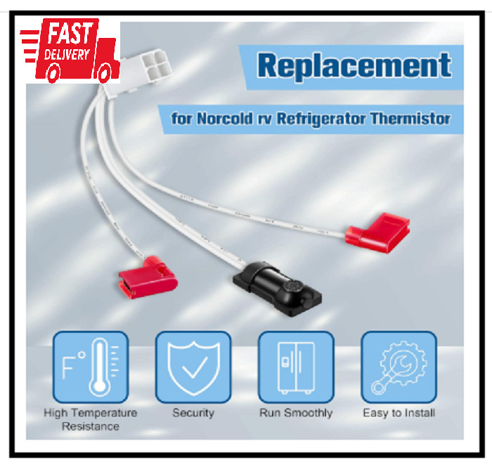 Norcold RV Refrigerator Thermistor Replacement for Models N611 N621 N811 N821