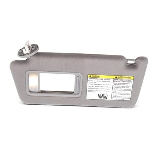 Light Gray Sun Visor Left Driver Compatible with Tacoma 2005 Light Gray (Left)