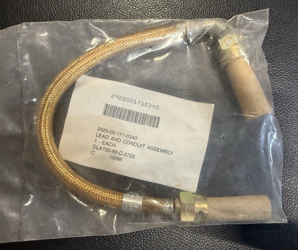 M151 M151A1 M151A2 Army Jeep Spark Plug Ignition Cable