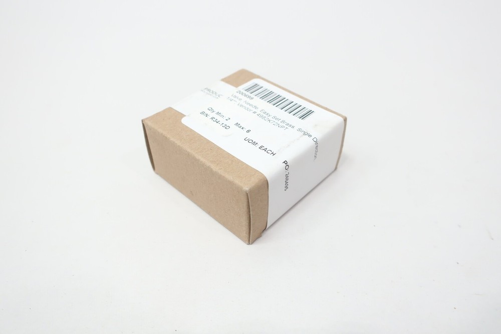Deltrol 10120-43 Single Direction Needle Valve 1/4in