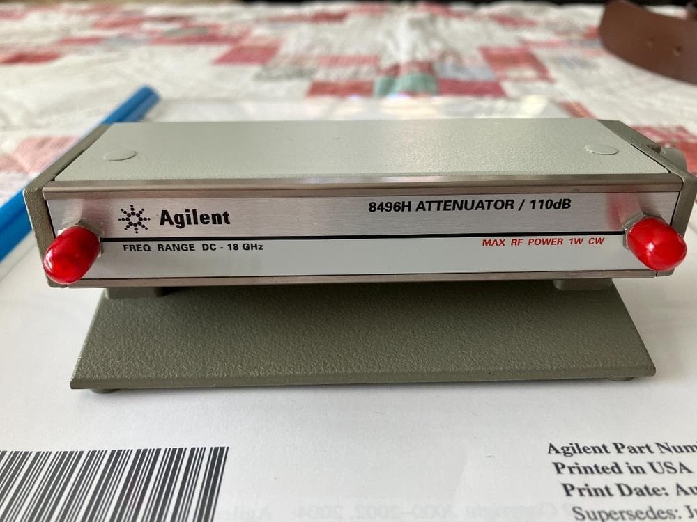 Agilent 8496H Programmable Step Attenuator 110dB DC-18GHz