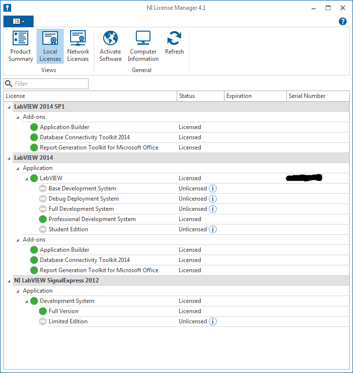 NI PXIe-1082 System with 8135 embedded controller