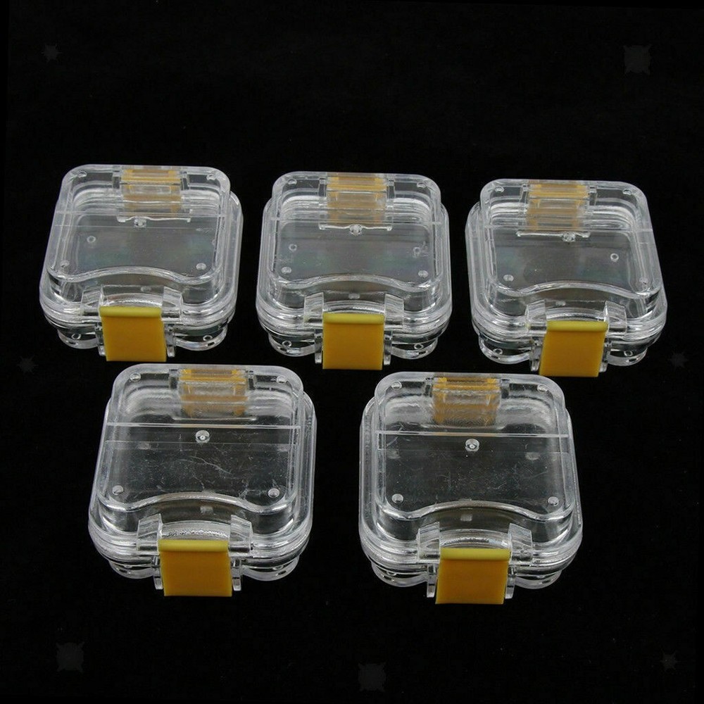 1x Dental Complete Denture Protector Storage Box False Teeth Case Retainer Clear