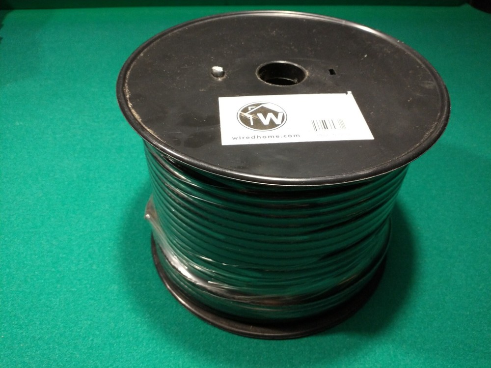 RG6 Bulk Coax Cable, Quad Shield 250 Ft. Spool