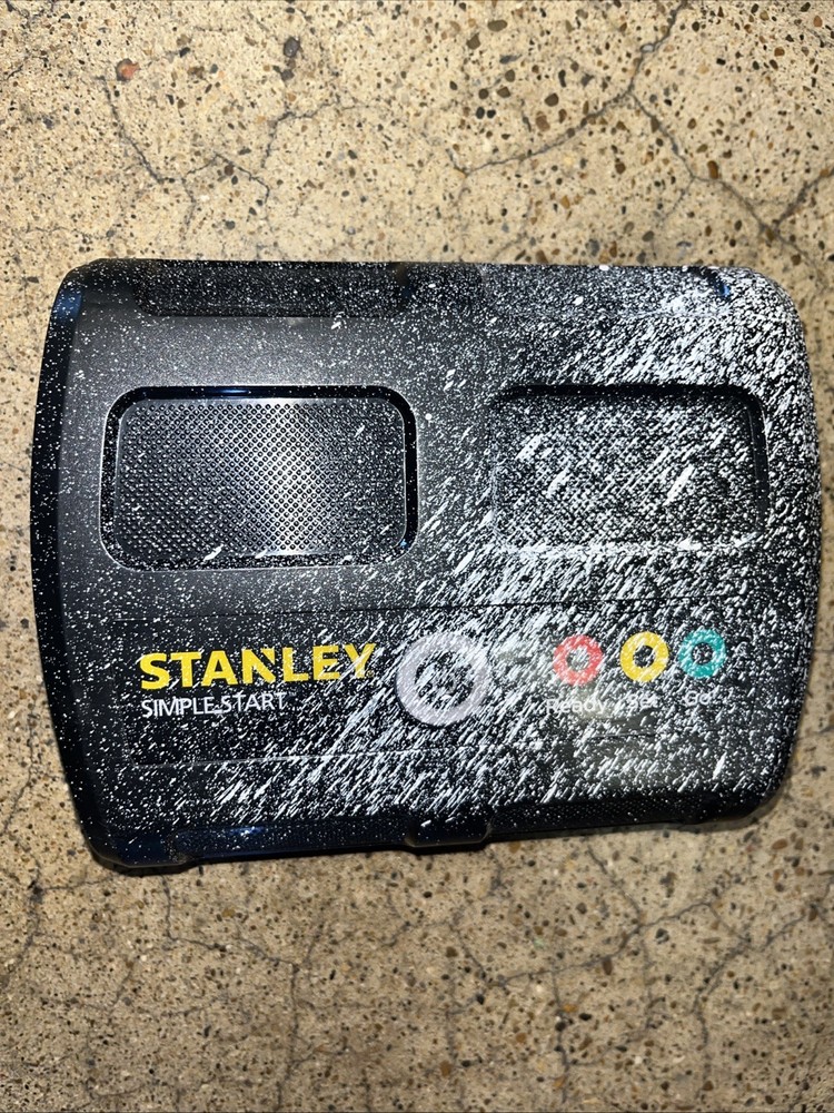 stanley simple start Jump Starter Needs Cables