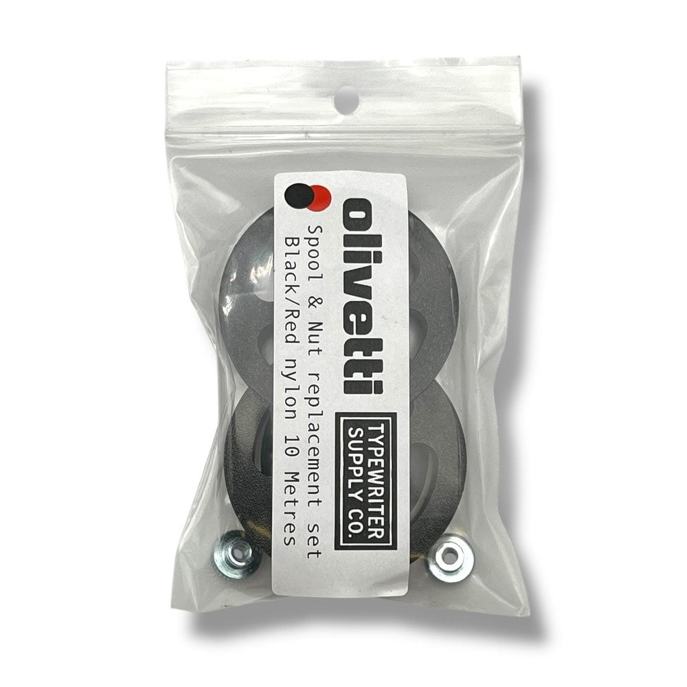 Olivetti Typewriter Spool & Nut Replacement Set