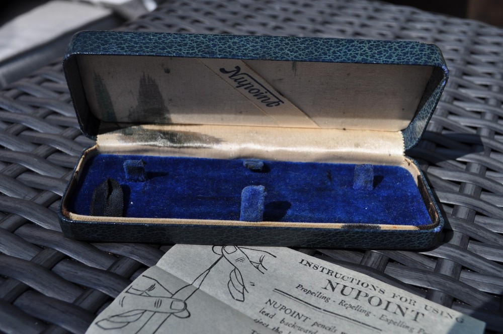 Antique  NUPOINT Mechanical Pencil ** CASE ONLY **