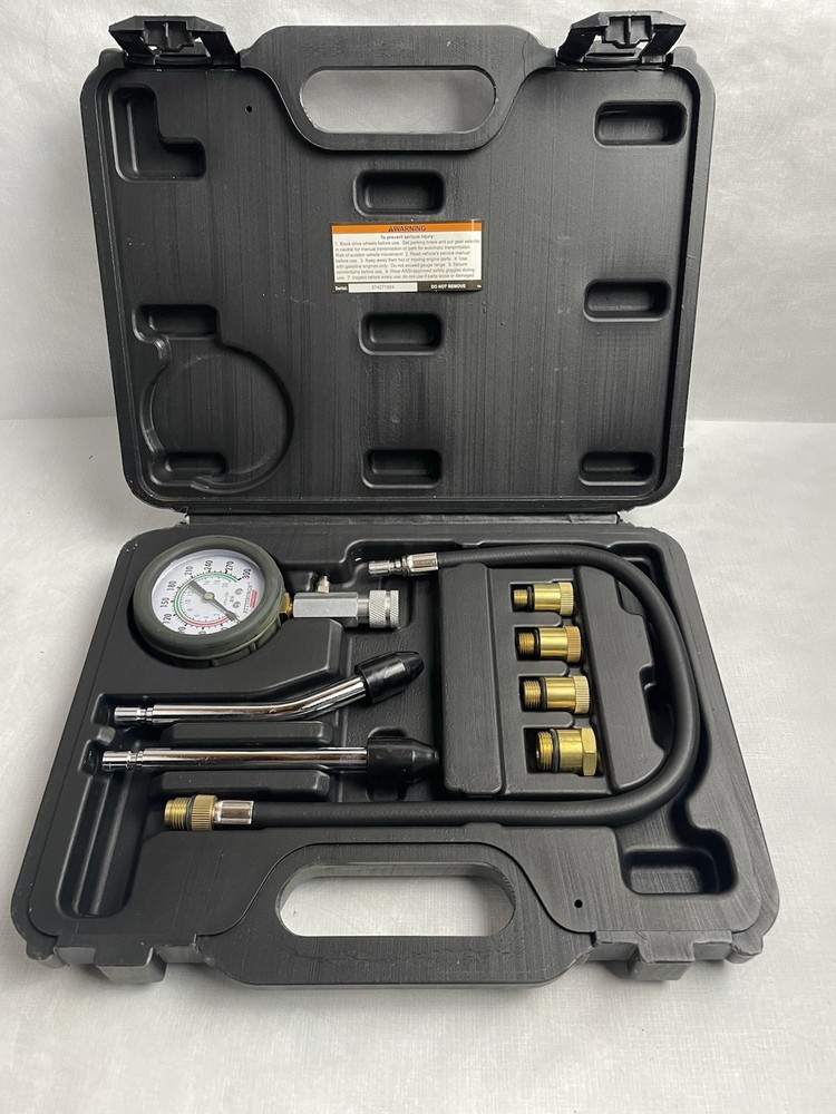 Pittsburgh 8 Pc Compression Test Kit 62638