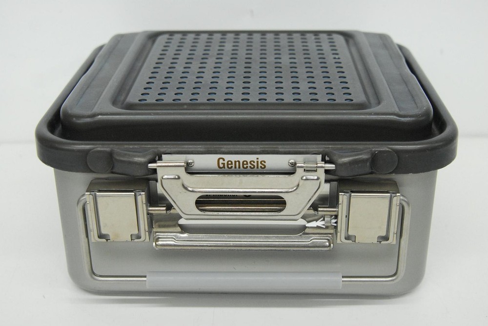 V. Mueller Genesis CD1-6B Sterilization Container W/ Filter Holders, Basket
