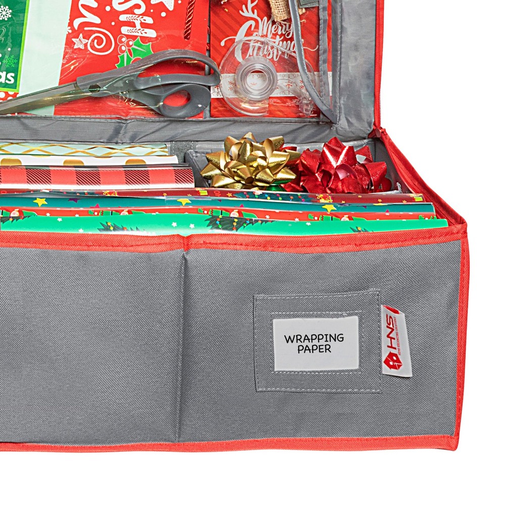 HOLDN' STORAGE Premium Wrapping Storage Container - Durable 600D Tear-Proof, ...