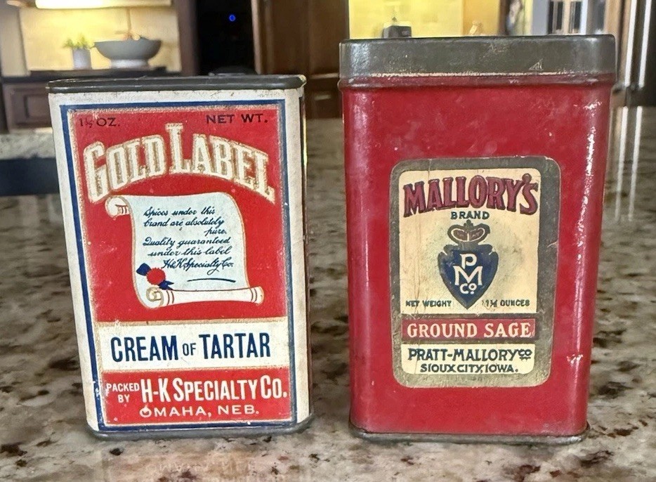 2 Spice Tin - Tins