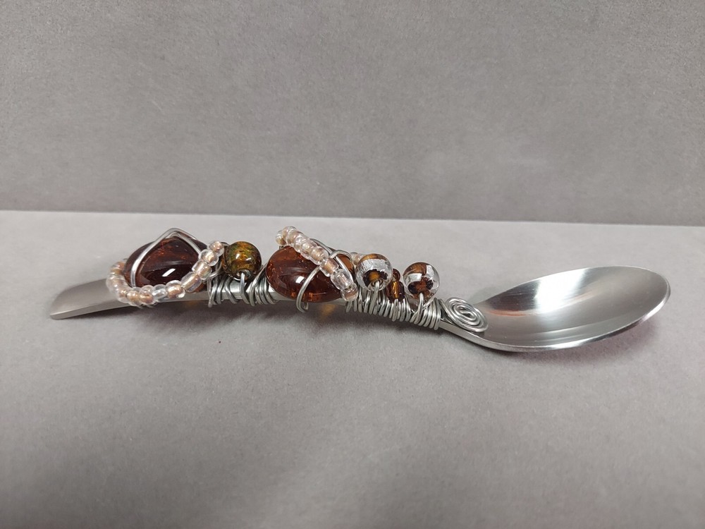 Wire Wrapped Tea Spoon