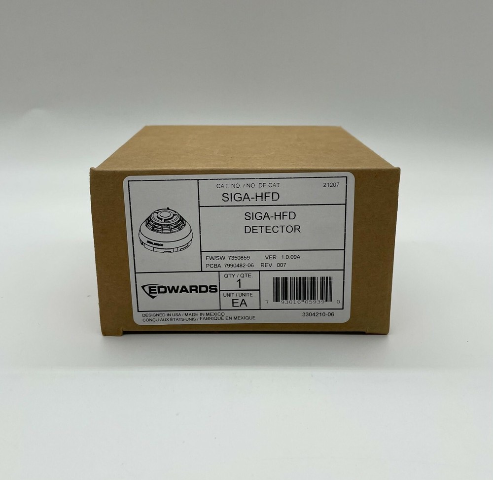 Edwards SIGA-HFD - Same Day Shipping (SEALED)