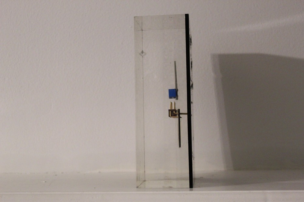Vintage Lucite Computer Parts Display Amp Inc