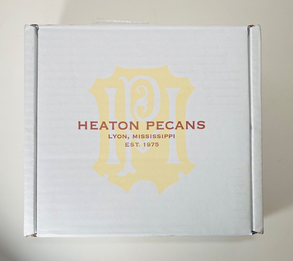 Heaton Pecans 3 Way Assorted Tin, Roasted/Salted, Chocolate & Praline 2.3lbs