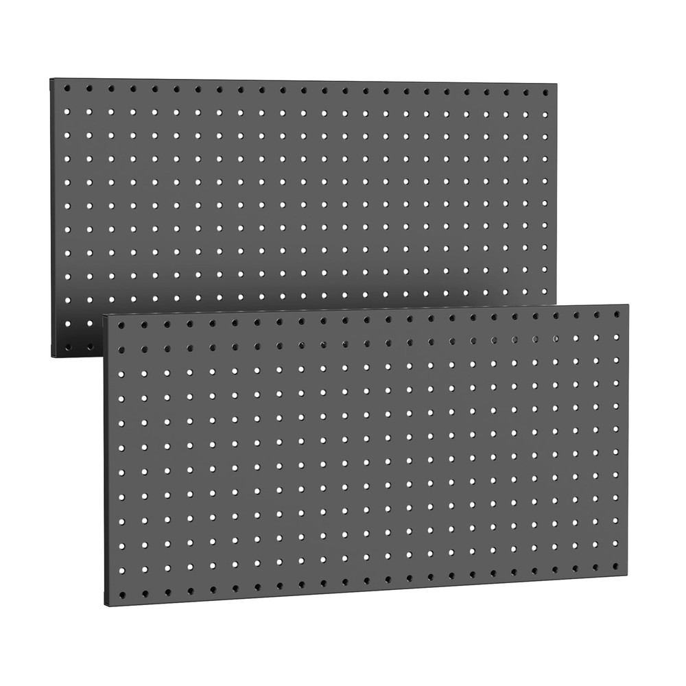 Metal Pegboard Panels for Wall Garage Tools Storage Pegboard for Garage, Work...