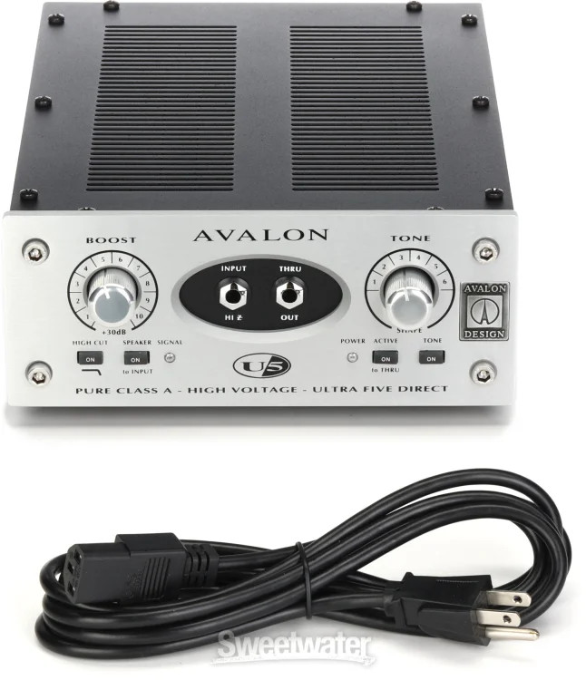 Avalon U5 Class A Active Instrument DI and Preamp