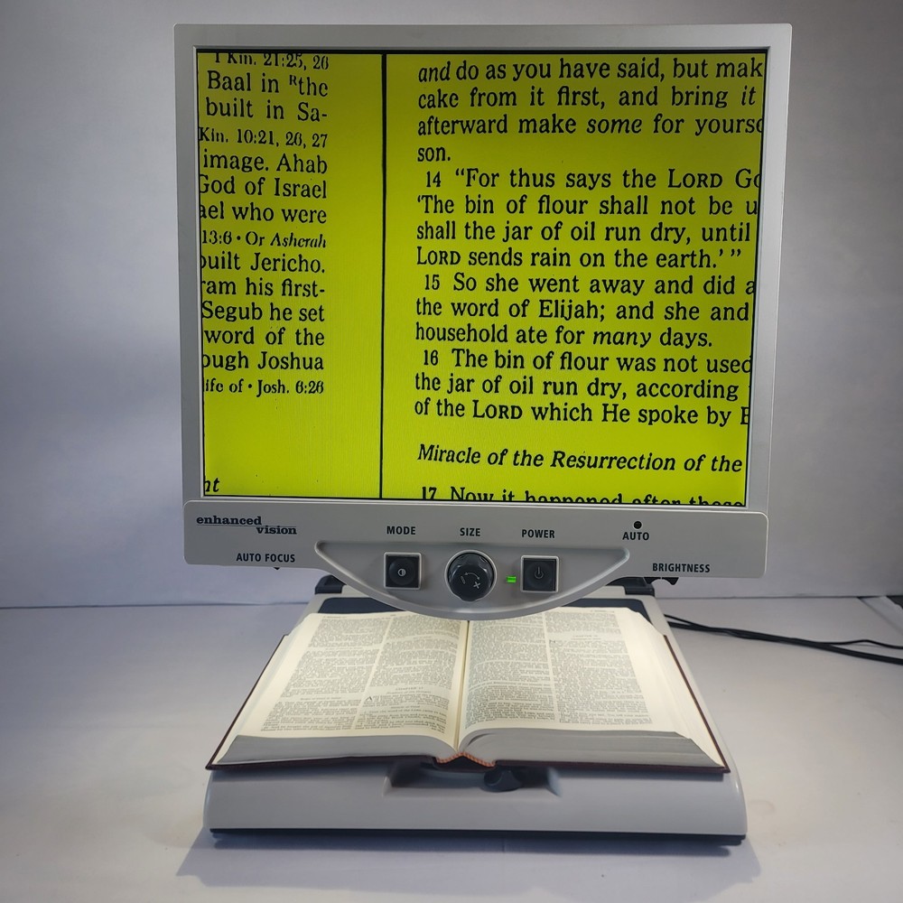 Enhanced Vision Merlin MRVE19A-VA 19" LCD Video Magnifier LV Reader