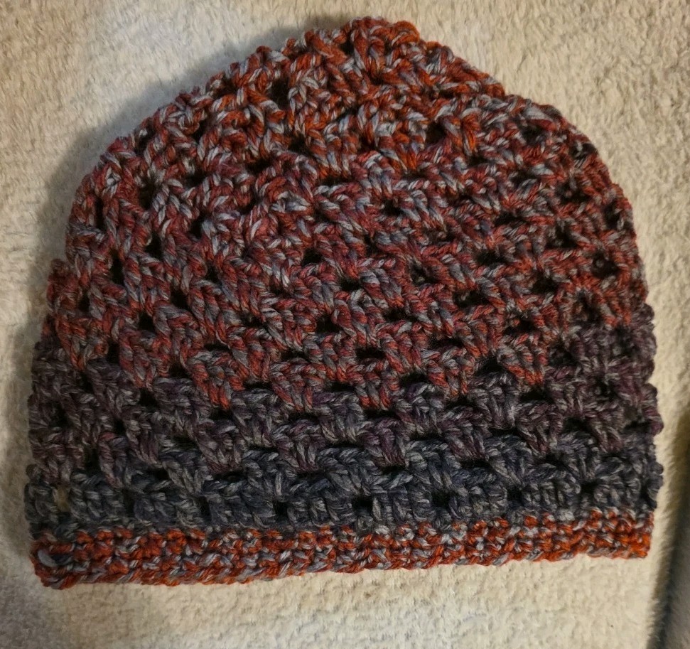 Handmade Chrocheted Beanie/Skull Cap/Hat