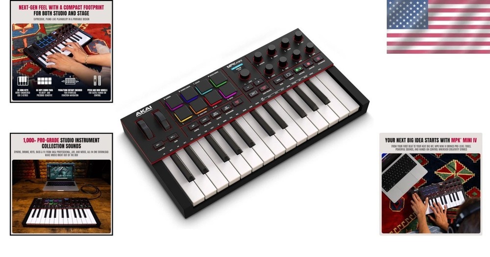 Studio Instrument Collection Included - Pro MIDI Controller