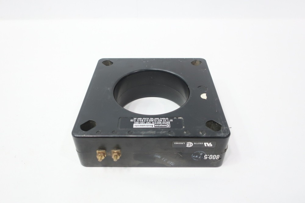 Crompton 100-801 Current Transformer 800:5 600v-ac