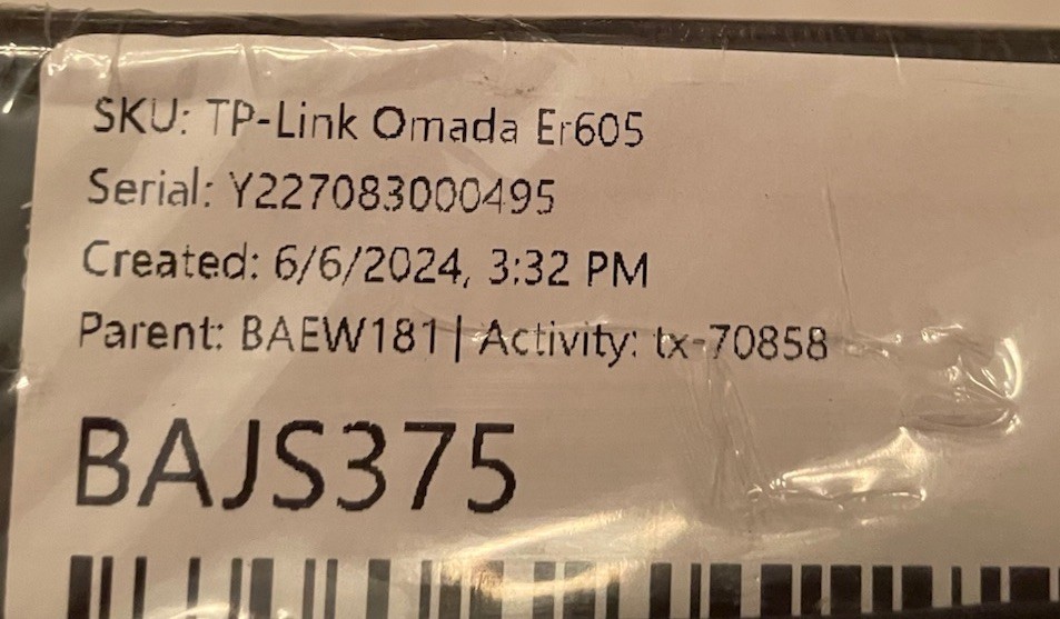 TP Link Omada Gigabit VPN Router
