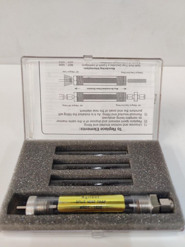 AGILENT RDT-1020 TRAP SPLITVENT & 3 PK CART