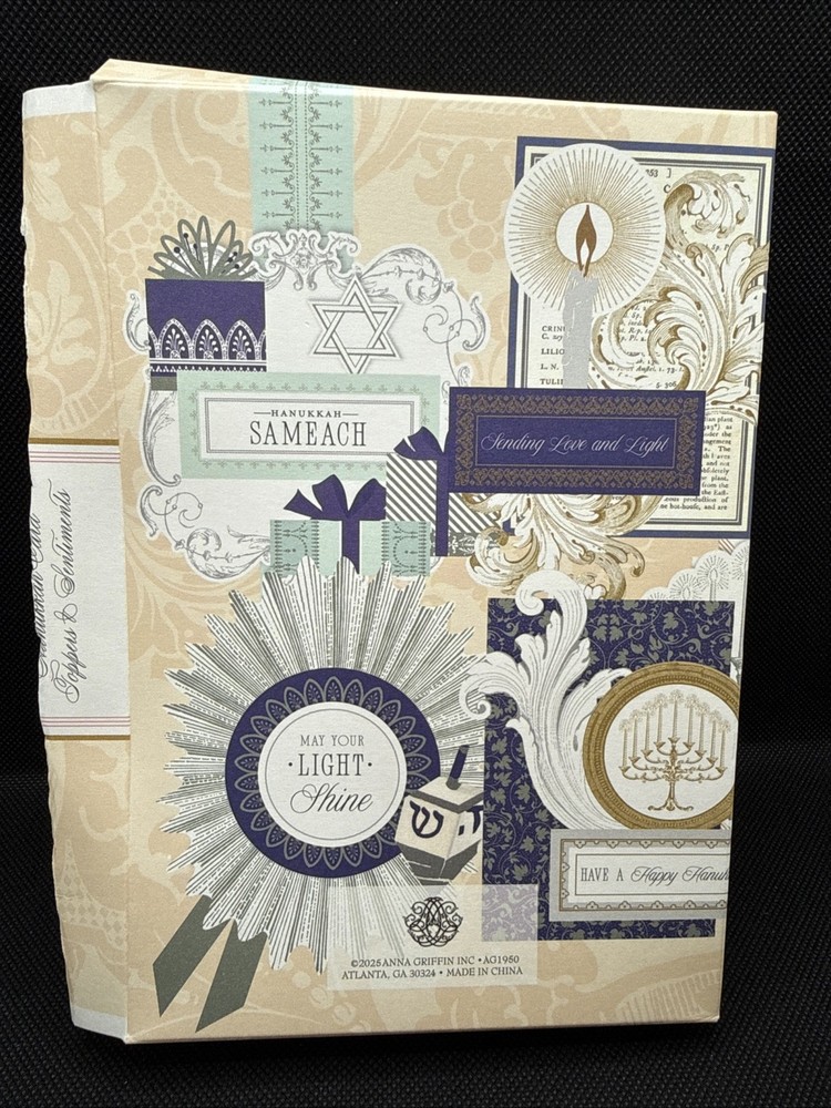 Anna Griffin Hanukkah Card Toppers & Sentiments