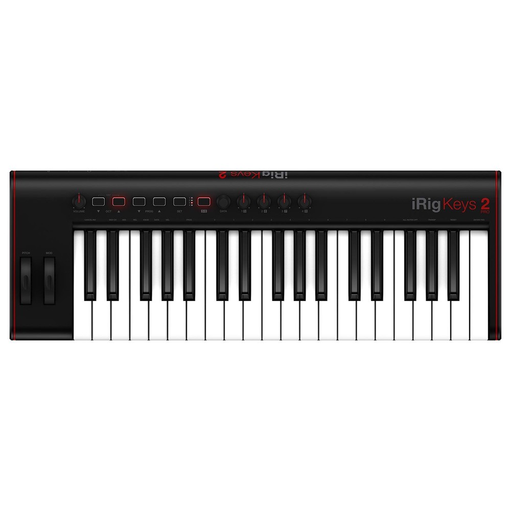 IK Multimedia iRig Keys 2 Pro Full-Sized 37-Key Keyboard Controller