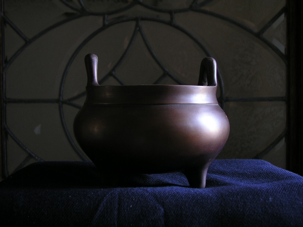 Chinese Bronze Incense Burner ( 23 )