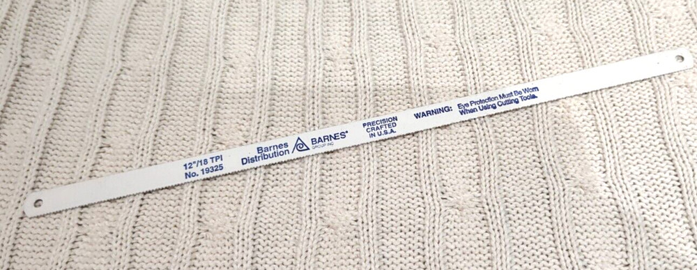 12" Barnes Distribution Saw Blade Model # 19325