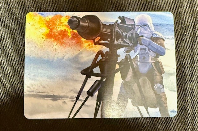 Star Wars Legion Promo E-WEB Heavy Blaster Team Card