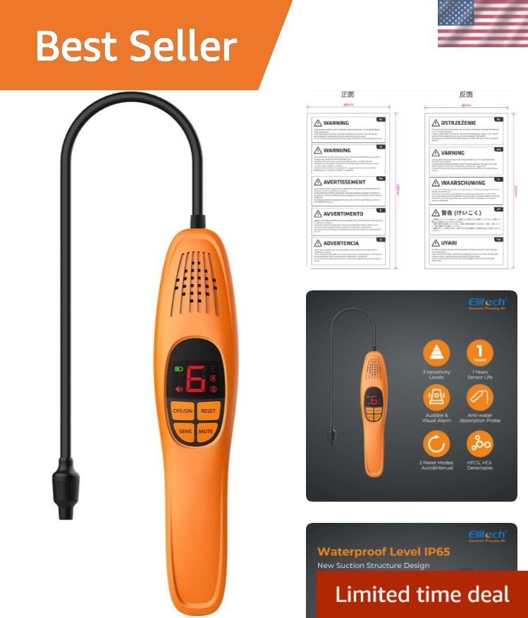 Advanced Heated Diode AC Leak Detector - Safe, Efficient & Reliable Performance
