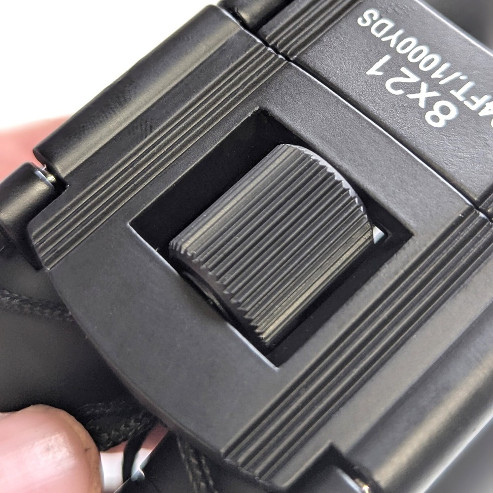 Compact 8x21 Black Binoculars – Foldable, Lightweight, All-Purpose Optics