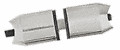 CRL LPMPBS Brushed Stainless Mid-Post for Extra Length Ladder Style Pulls