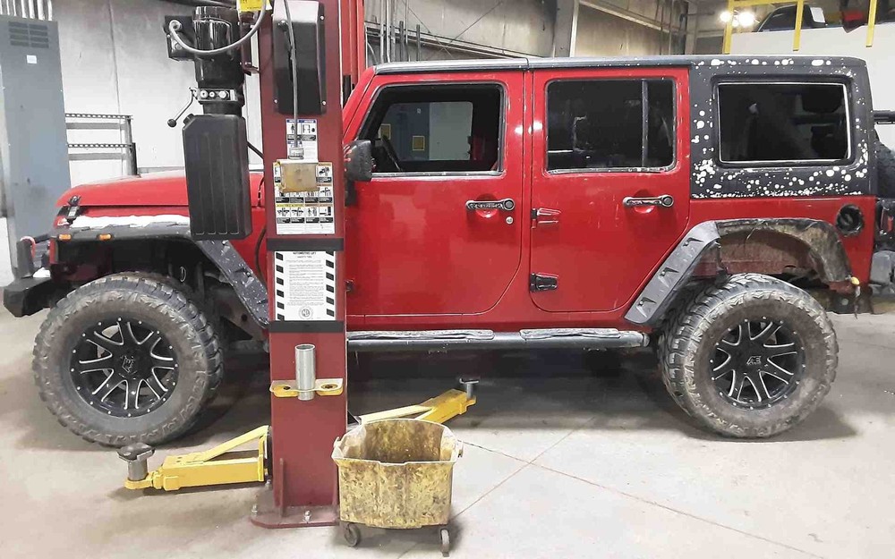 Used Windshield Frame fits: 2012 Jeep Wrangler Grade A