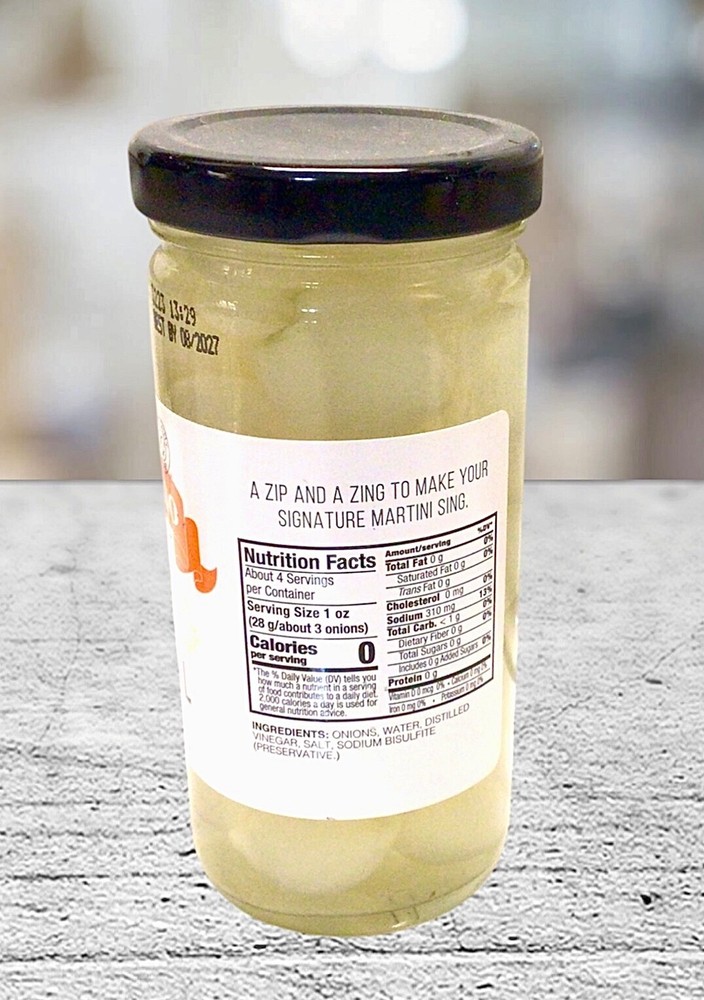 2 Giuliano Cocktail Onions 8.oz Each