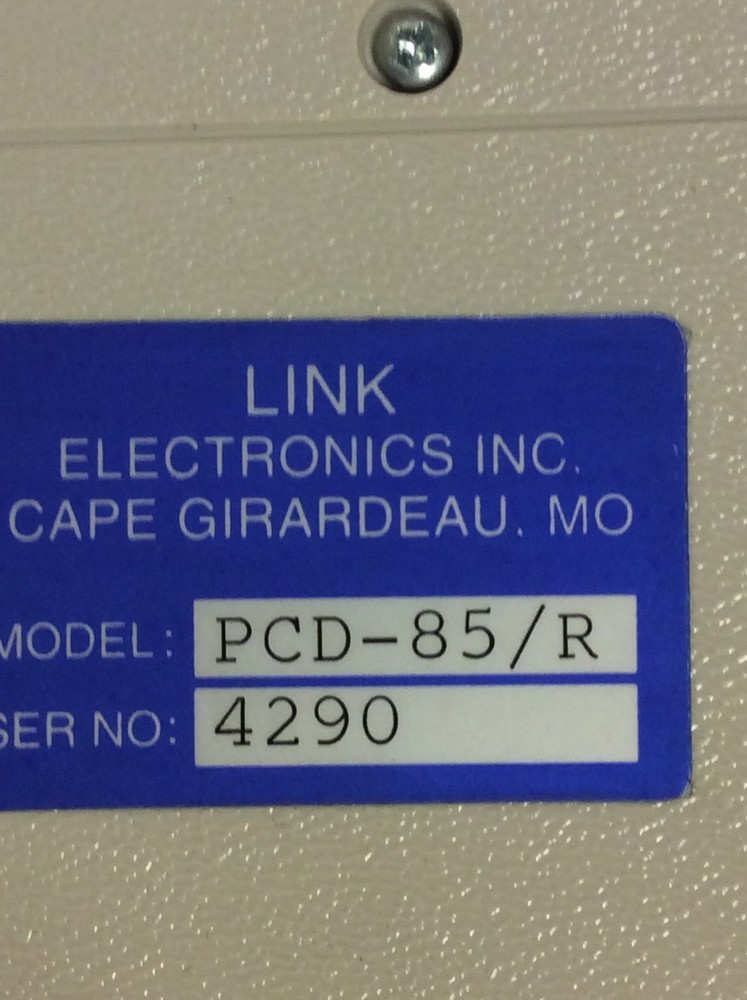 Link Electronics PCD-85/R Portable Closed Caption Decoder w/ Ac Adapter, WORKING