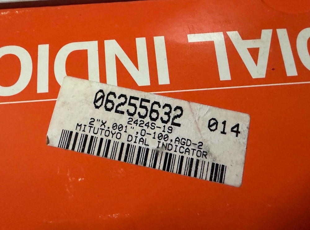 Mitutoyo 2424S-19 Dial Indicator