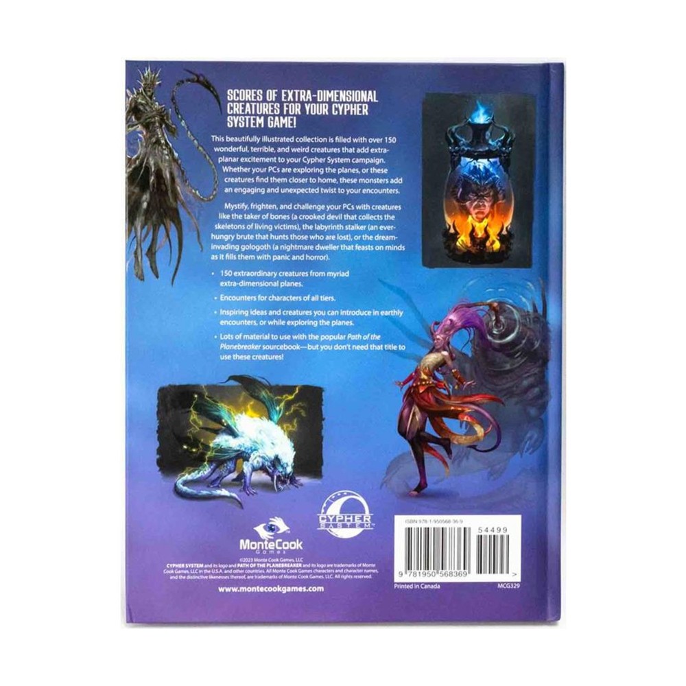 Monte Cook RPGs Planar Bestiary for Cypher System EX/NM