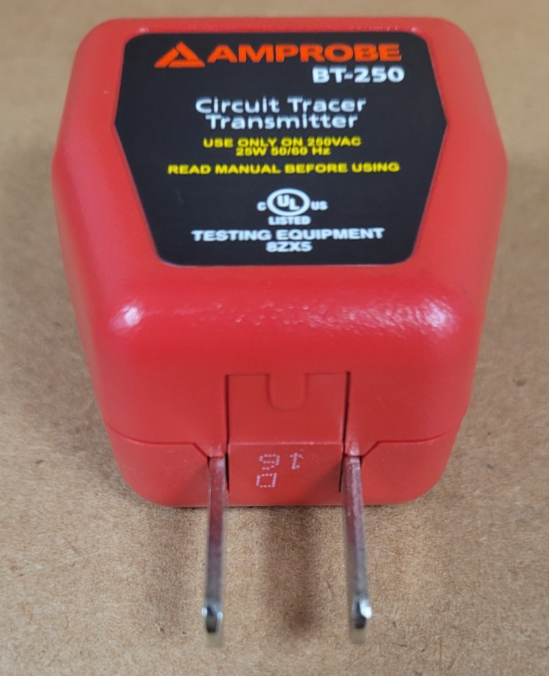 AMProbe Circuit Tracer BT-250 RECEIVER & TRANSMITTER (TESTED/WORKING)
