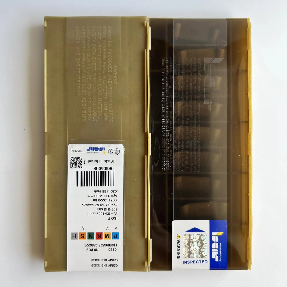 ISCAR / GDMY840 IC808 / 10 Pcs